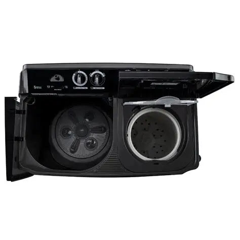 LG 15KG Twin Tub Top Loader Washing Machine (Black)